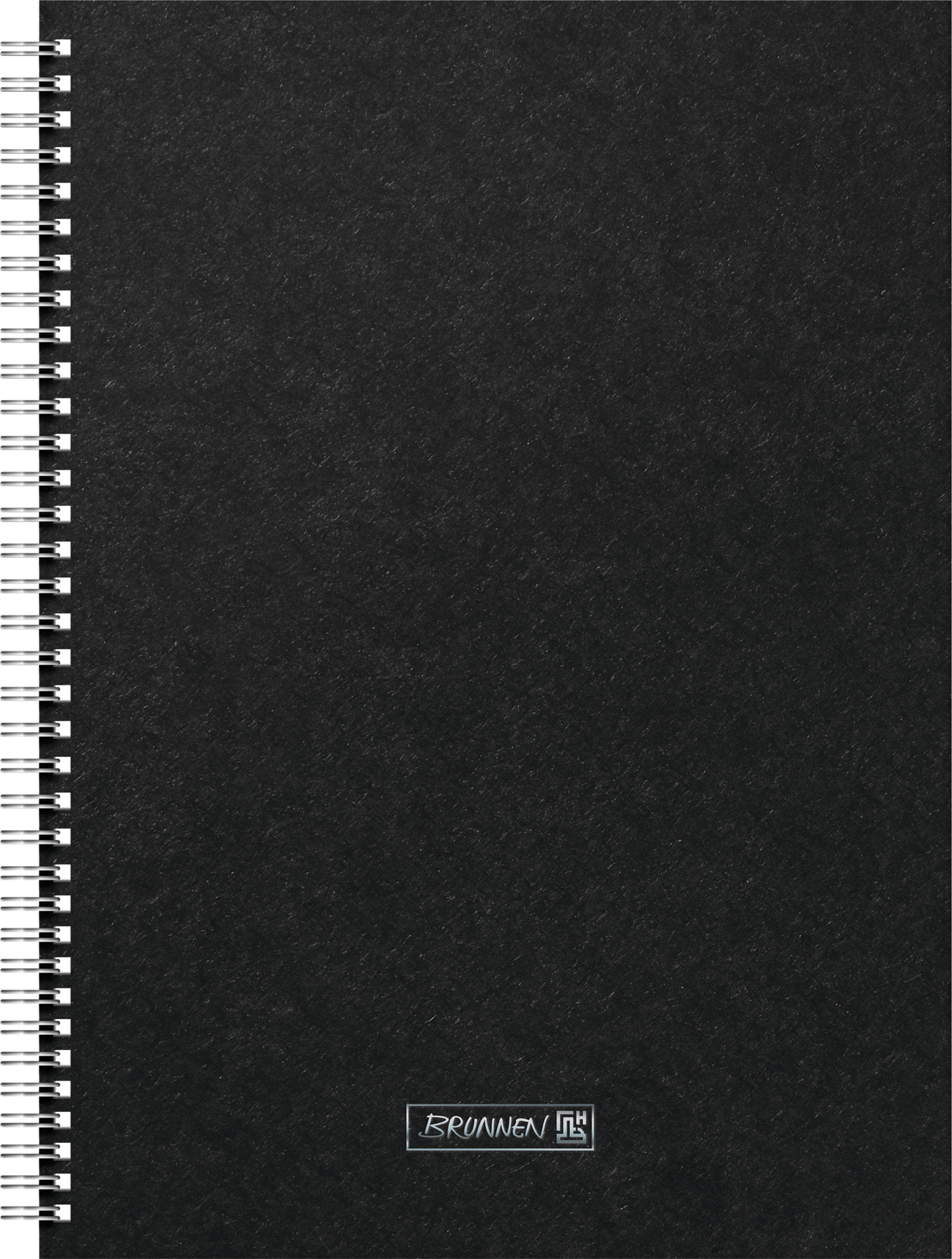 Notizbuch Brunnen Premium Wire, A4, punktiert, schwarz