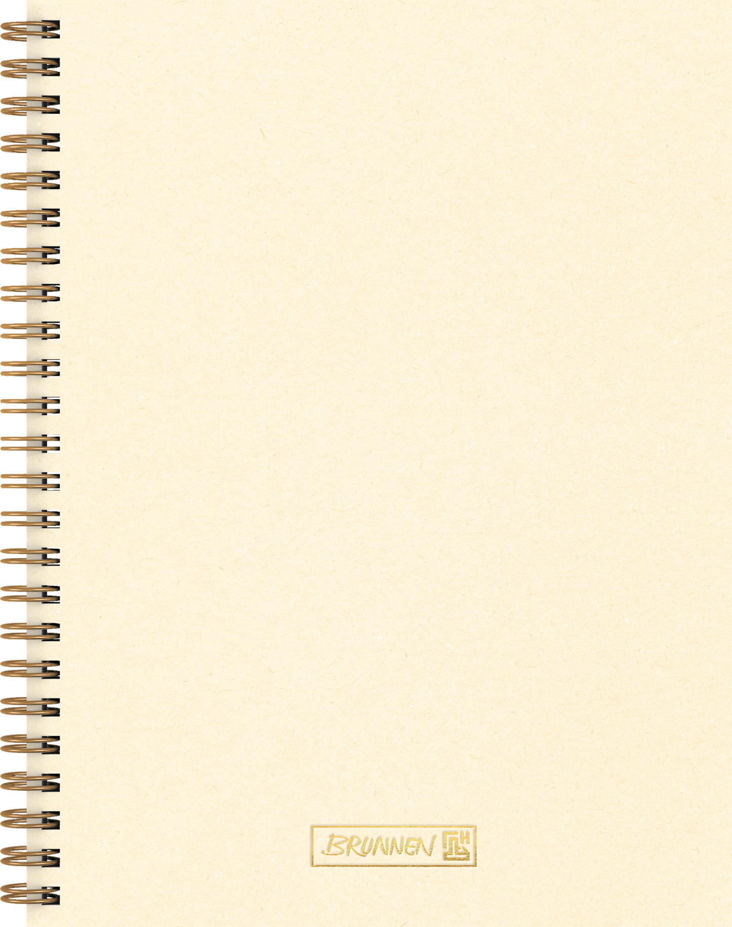 Notizbuch Brunnen Premium Wire, A5, punktiert, sandfarben
