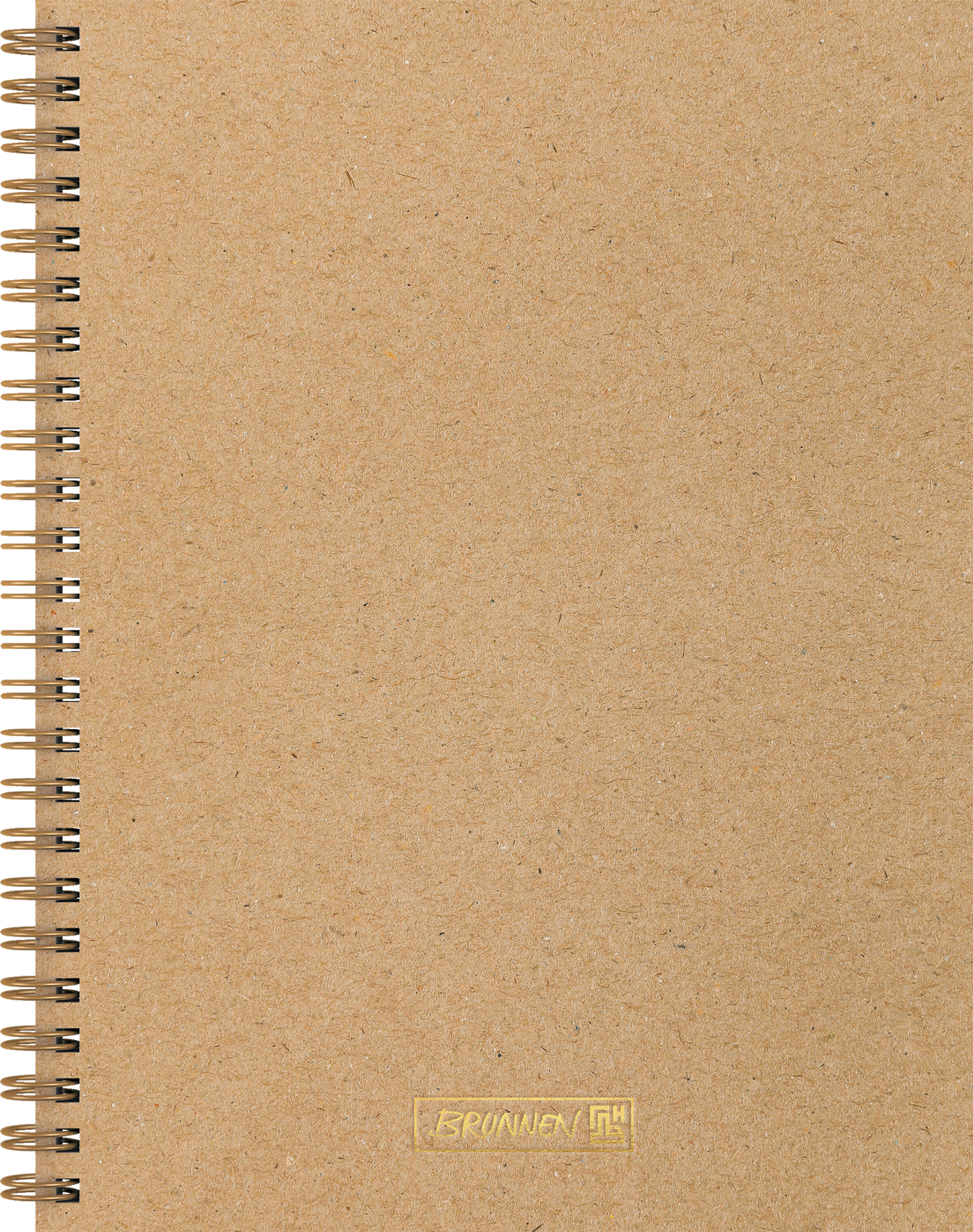 Notizbuch Brunnen Premium Wire, A5, punktiert, caramel