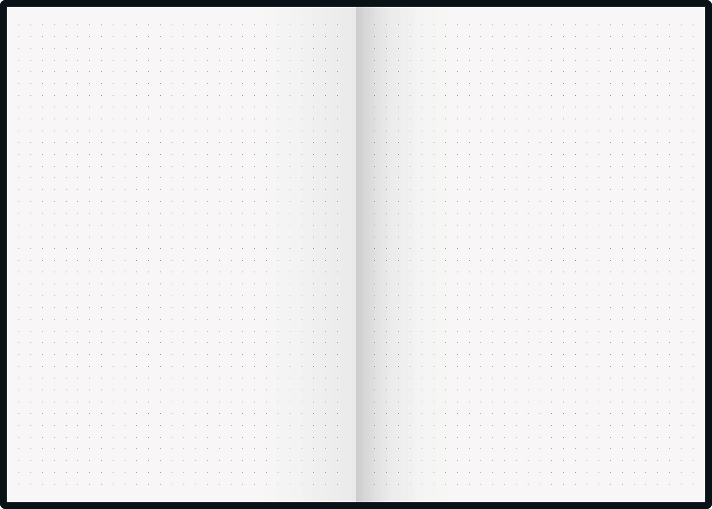 Notizbuch Brunnen Premium Colour Line, A5, punktiert, tulip