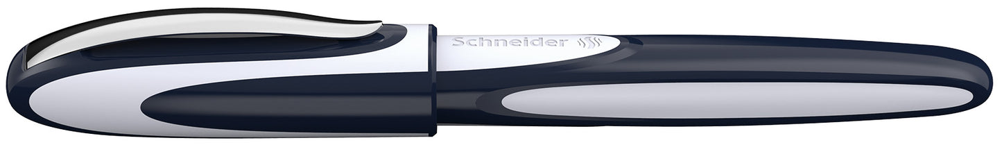 Füller Schneider Ray, Strichstärke M, tiefblau-hellgrau